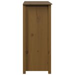 vidaXL Buffet Marron miel 83x41 5x100 cm Bois massif de pin