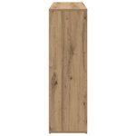 vidaXL Armoire à livres chêne artisanal 98x29x97 5 cm