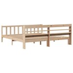 vidaXL Cadre de lit sans matelas 180x200 cm bois massif de pin