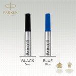 Recharge rollerball Z41 Pointe Moyenne 0 7 mm Noire PARKER