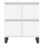 vidaXL Buffets 3 Pièces Blanc Bois d'ingénierie