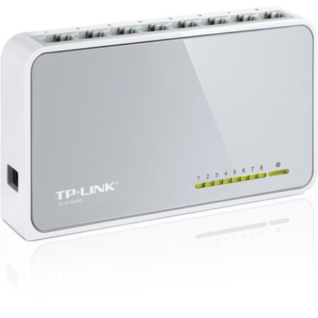 TP-LINK Switch 8 PORTS 10/100 PLASTIQUE -SF1008D