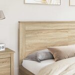 vidaXL Tête de lit Chêne Sonoma 180 cm Bois d'ingénierie