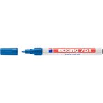 Marqueur Peinture 751 Bleu 1-2 mm x 10 EDDING