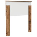 vidaXL Tête de lit Bois Ancien 80 cm Bois d'ingénierie