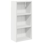 vidaXL Armoire murale de salle de bain Blanc 30 x 16 x 62 5 cm
