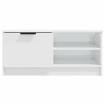 vidaXL Meubles TV 2 Pièces Blanc brillant 80x35x36 5 cm Bois d'ingénierie