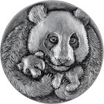 Pièce de monnaie en Argent 30 Dollars g 93.3 (3 oz) Millésime 2025 Animal Tracks GIANT PANDA