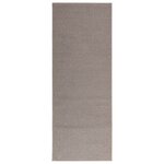 vidaXL Tapis d'intérieur LUGO Crème et Taupe 80 x 200 cm Polyester