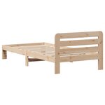vidaXL Cadre de lit sans matelas 90x200 cm bois de pin massif