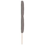 vidaXL Tête de lit avec des lumières à LED Réglable Taupe 180 cm tissu
