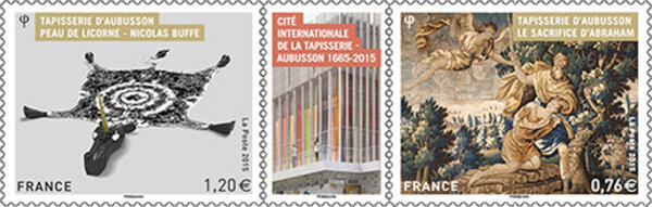 Timbre diptyque Aubusson