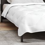 vidaXL Couettes & Duvets Blanc 135 x 220 cm Microfibre