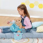 Zapf Creation 835616 - Baby born Ours en peluche bleu 36 cm