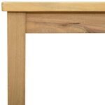 vidaXL Table basse Acacia clair 85 x 85 x 45 cm Bois d'Acacia Massif