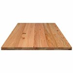 vidaXL Dessus de bureau marron clair bois chêne massif rectangulaire
