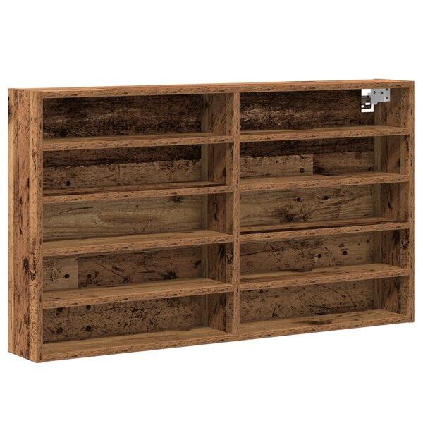 vidaXL Meuble Vitrine en Bois Ancien 100x15x58 cm en Bois d'ingénierie