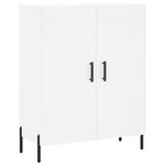 vidaXL Buffet blanc 69 5x34x90 cm bois d'ingénierie
