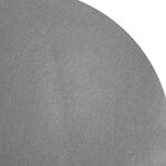 vidaXL Bâche de piscine gris clair Ø244 cm géotextile polyester