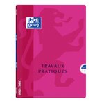 Cahier TP OPENFLEX A4 40 p Seyès 90g + 40 p unies 120g coloris aléatoire OXFORD