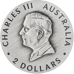 Monnaie BUTTERFLY 2 Oz Argent 2$ Australia 2026
