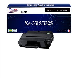 T3AZUR -Toner compatible avec Xerox WorkCentre 3315  3325 (106R02311/106R02313/106R02309) - Noir