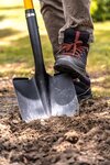 Pelle ronde pour jardin - Suan - Manche en fibre de verre - Poignée confort