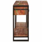 vidaXL Ensemble de Tables Console avec tiroir Autre 2 Pièces Multicolore