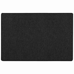 vidaXL Tapis Couloir Anthracite 100 x 150 cm 100 Polypropylène