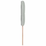 vidaXL Tête de lit avec des lumières à LED Gris clair 90 cm Velours
