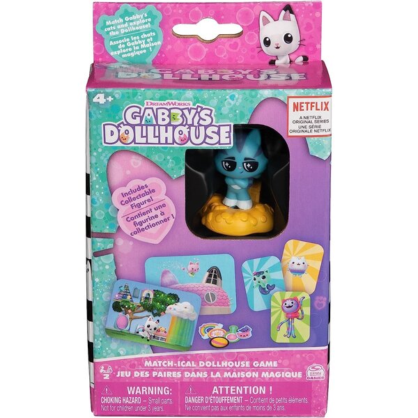 Spin Master 6067191 - Gabby's Dollhouse Jeu de cartes magique