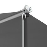 vidaXL Auvent autoportant Gris 6 x 3 m Polyester