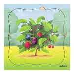 Dans la forêt - lot combiné  5 puzzles