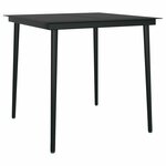 vidaXL Ensemble de salle à manger pour jardin 5 Pièces Gris clair