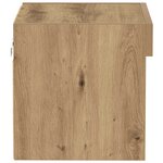 vidaXL Meuble TV Chêne artisanal 40 x 30 x 30 cm Bois d'ingénierie