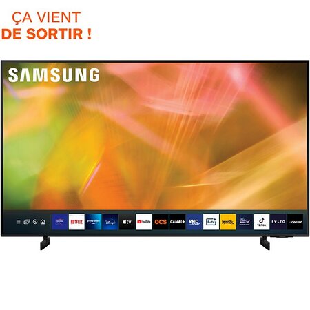 Samsung series 8 ue43au8005k 109 2 cm (43") 4k ultra hd smart tv noir