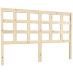 vidaXL Tête de lit 145 5x4x100 cm Bois massif de pin