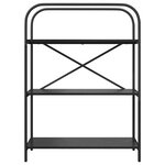 vidaXL Étagère Chêne noir 80 x 30 x 109 cm Bois d'ingénierie