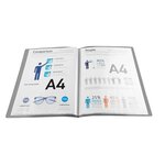 Protège-documents Couverture Carte Semi Rigide Teksto 40 Vues - A4 - Couleurs Assorties - Exacompta