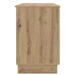 vidaXL Bureau Chêne artisanal 142 5 x 50 x 75 cm Bois d'ingénierie