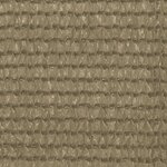 vidaXL Tapis de tente 400x500 cm Taupe