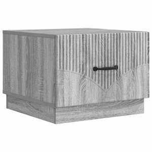 vidaXL Table basse Sonoma gris 49 x 50 x 37 cm Bois d'ingénierie