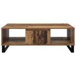 vidaXL Table basse Bois ancien 104 x 60 x 35 cm Bois d'ingénierie