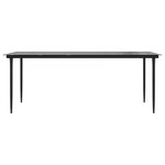 vidaXL Ensemble à manger de jardin 9 Pièces noir rotin PVC