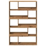 vidaXL Bibliothèque chêne artisanal 100x33x156 5 cm bois d'ingénierie