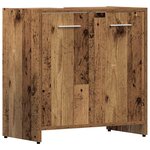 vidaXL Ensemble de meubles salle de bain 4 Pièces bois d'ingénierie