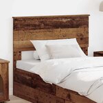 vidaXL Tête de lit Bois Ancien 100 cm Bois d'ingénierie