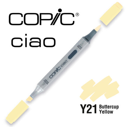 Marqueur à l'alcool Copic Ciao Y21 Buttercup Yellow