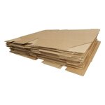 Lot de 50 cartons de déménagement 57 x 37 x 32 double cannelure fond semi auto  (x50)