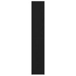 Bibliothèque modulable vidaXL Noir Chêne 36x30x171 cm Bois d'ingénierie
